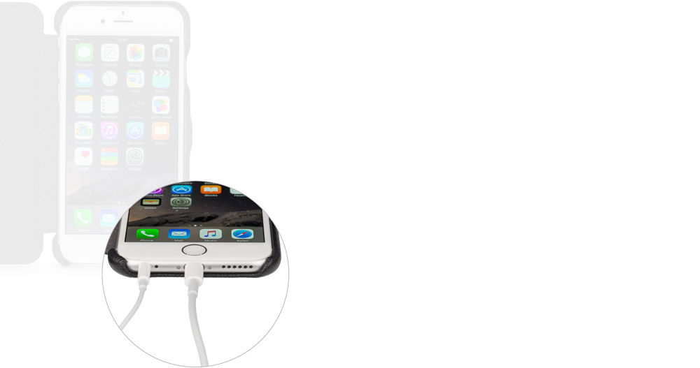 moVear black flipSide C for iPhone 6