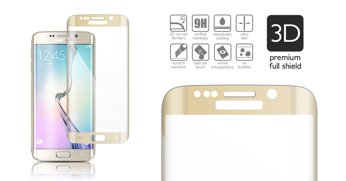 www.movear.pl - Szkło Hartowane do Samsung Galaxy S6 edge+ - moVear GLASS mSHIELD 3D