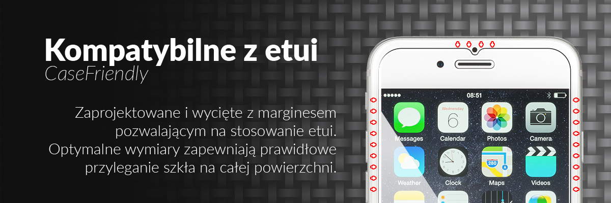 movear.pl - GLASS mSHIELD Szkło Hartowane 9H na iPhone 6, iPhone 6s 4,7