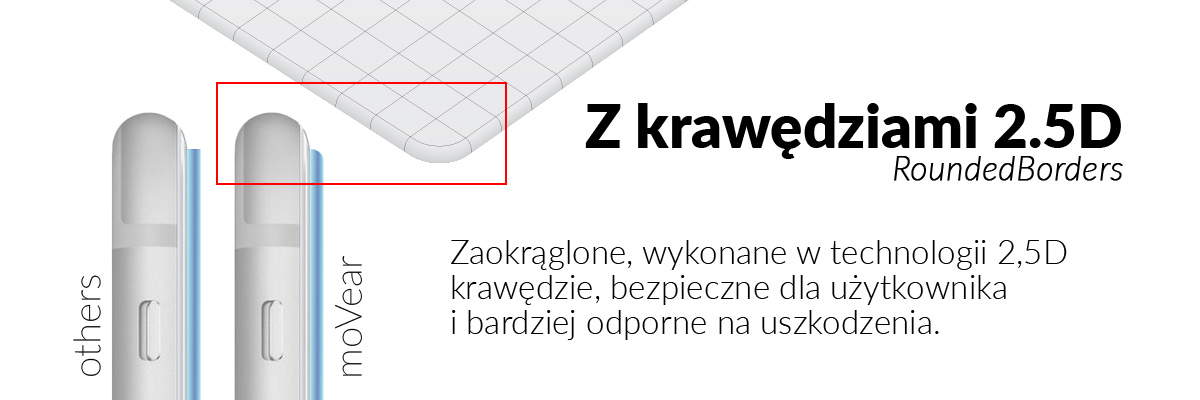 movear.pl - GLASS mSHIELD Szkło Hartowane 9H na iPhone 6, iPhone 6s 4,7