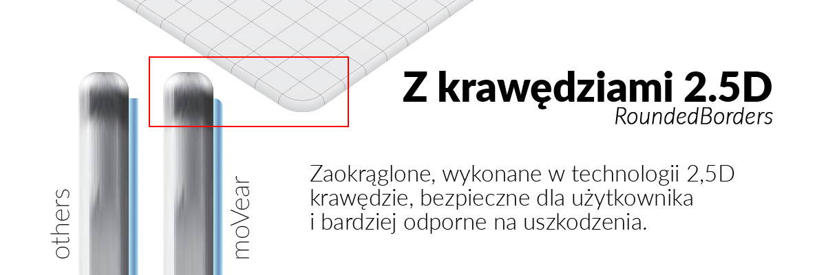 movear.pl - GLASS mSHIELD Szkło Hartowane 9H na Samsung Galaxy A5 (2017) - moVear