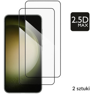 2 szt. | moVear GLASS mSHIELD 2.5D MAX do Samsung Galaxy S23+ (Plus) (6.6") (kompatybilne z etui)