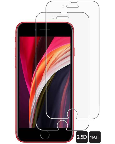 2 szt. | moVear GLASS mSHIELD 2.5D MATT do Apple iPhone SE (2022 / 2020) / 8 / 7 (4.7") (Antyrefleksyjne, kompatybilne z etui)