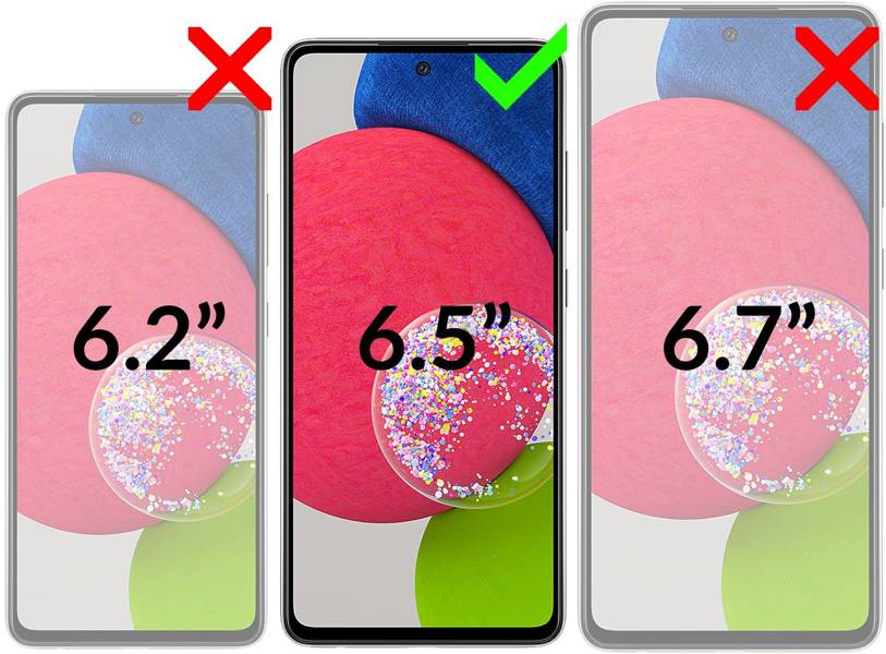 2 szt. | moVear GLASS mSHIELD 2.5D MAX do Samsung Galaxy A52s / A52 (6.5") (kompatybilne z etui)