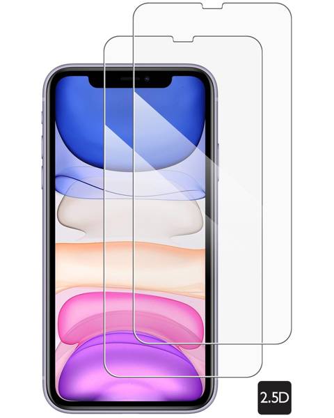 2 szt. | moVear GLASS mSHIELD 2.5D do Apple iPhone 11 / Xr (6.1") (kompatybilne z etui)