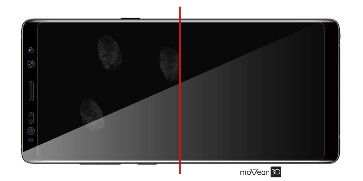 2 szt. | moVear GLASS mSHIELD 3D do Samsung Galaxy Note 8 (6.3") (na cały ekran)