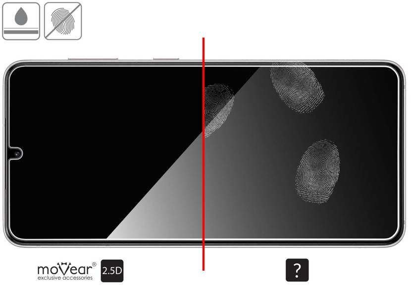 moVear GLASS mSHIELD 2.5D do Samsung Galaxy S21 (6.2") (kompatybilne z etui)