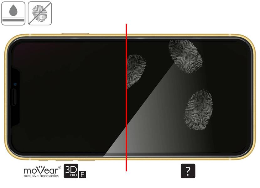 moVear GLASS mSHIELD 3D PRO-E do Apple iPhone 11 / Xr (6.1")