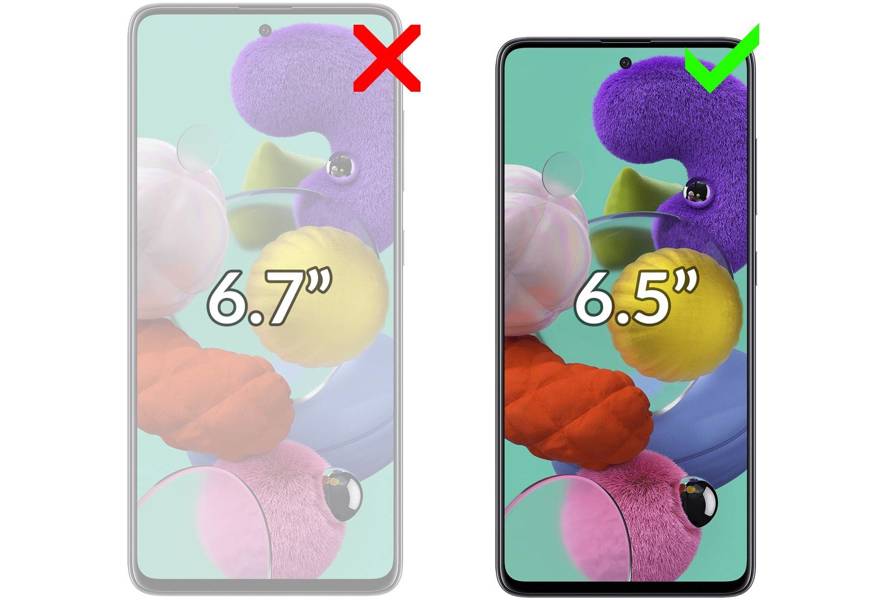 moVear GLASS mSHIELD 3D PRO-E do Samsung Galaxy A51 (6.5")