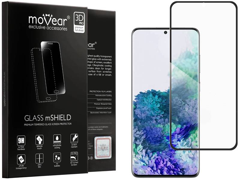 moVear GLASS mSHIELD 3D do Samsung Galaxy S20+ (Plus) (6.7")