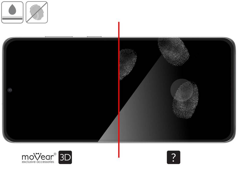 moVear GLASS mSHIELD 3D do Samsung Galaxy S20+ (Plus) (6.7") (na cały ekran)
