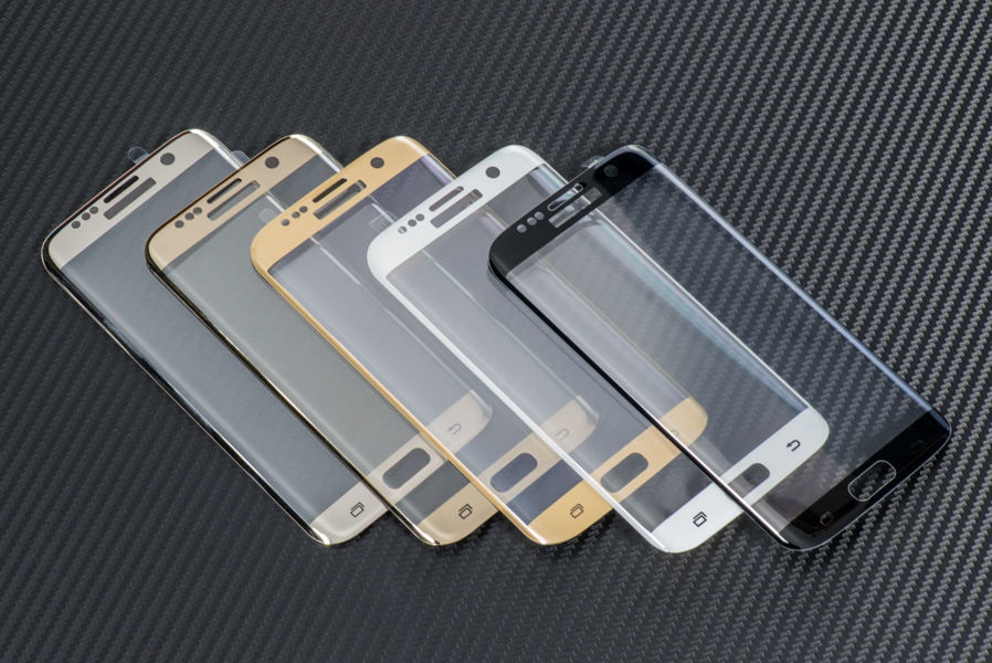 moVear GLASS mSHIELD 3D na Samsung Galaxy S7 edge | Szkło Hartowane na Cały Ekran, 9H
