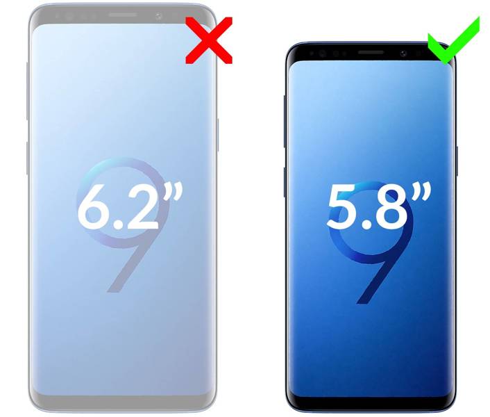 moVear flipSide S skórzane etui do Samsung Galaxy S9 (5.8") | Skóra naturalna gładka (Czarna)